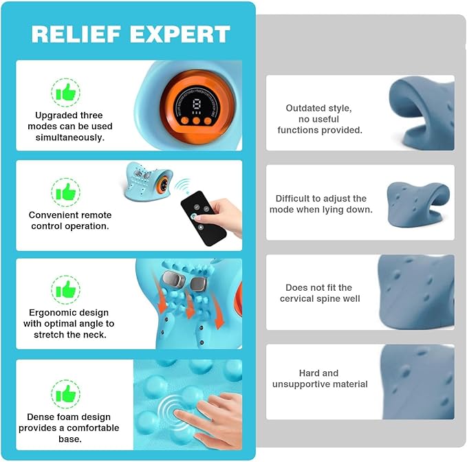 🔥EMS Neck Massager – Pain Relief & Relaxation Anywhere! 🌀