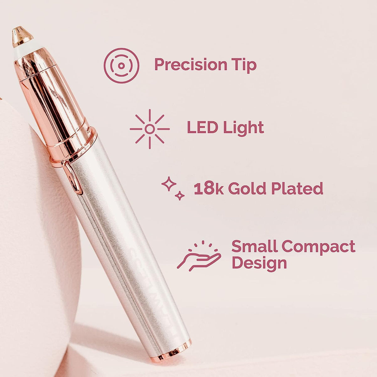 🔥 Flawless Brows – Electric Eyebrow Hair Remover for Women 💖